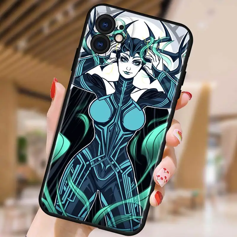 Hela marvel cool for Apple iPhone 12 Pro Max Mini 11 Pro XS Max X XR 6S 6 7 8 Plus 5S SE2020 Soft Black Phone Case
Hela marvel cool for Apple iPhone 12 Pro Max Mini 11 Pro XS Max X XR 6S 6 7 8 Plus 5S SE2020 Soft Black Phone Case