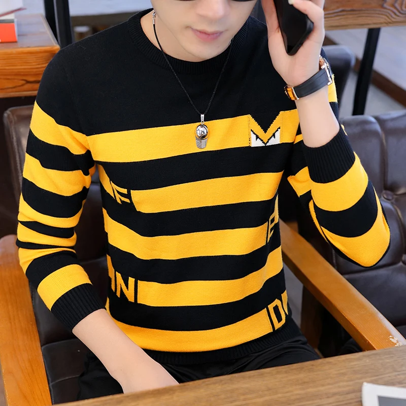 Men's Sweater, Fall/Winter 2021 Brand Sweater, Men's Wool Tight Sweater, Men's Casual Stripe Sweater, Sweater
Men's Sweater, Fall/Winter 2021 Brand Sweater, Men's Wool Tight Sweater, Men's Casual Stripe Sweater, Sweater
