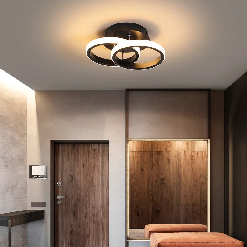 Modern Led Ceiling Lamp Aisle Cloakroom Lights Black / White Design Hallway Balcony Lustre Ceiling Light Fixture Bedside Lights
Modern Led Ceiling Lamp Aisle Cloakroom Lights Black / White Design Hallway Balcony Lustre Ceiling Light Fixture Bedside Lights