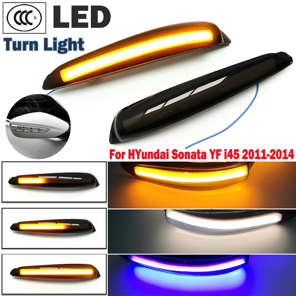 Dynamic LED Turn Signal Light Side Wing Mirror Blinker Sequential Indicator For Hyundai Sonata MK6 YF i45 2011 2012 2013 2014
Dynamic LED Turn Signal Light Side Wing Mirror Blinker Sequential Indicator For Hyundai Sonata MK6 YF i45 2011 2012 2013 2014