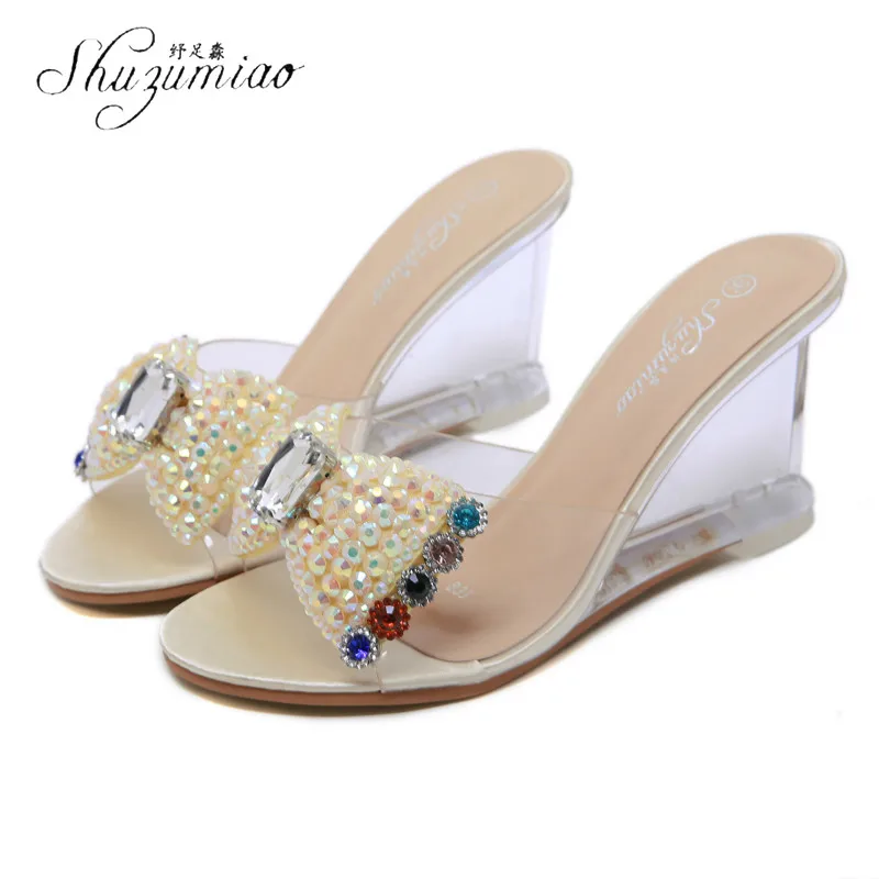 Новинка 2021, летние женские тапочки shuразумио, женские тапочки на танкетке с открытым носком, модные женские тапочки с бантом в европейском и ...
Новинка 2021, летние женские тапочки shuразумио, женские тапочки на танкетке с открытым носком, модные женские тапочки с бантом в европейском и ...