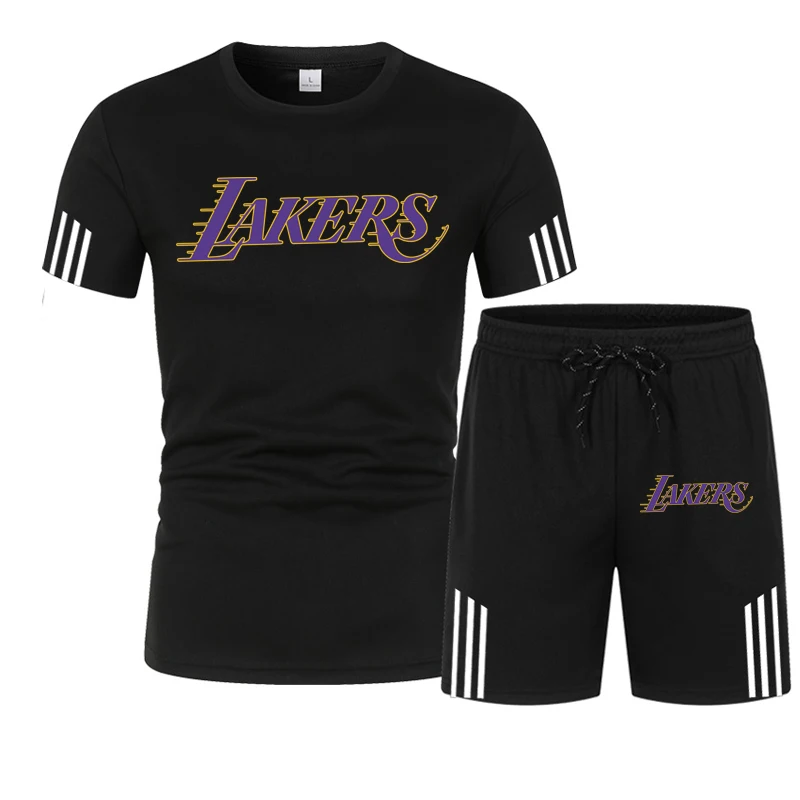 Shorts suit men's summer fashion fitness wear fashion printing T-shirt + shorts sportswear 2-piece set men's jogging streetwear
Shorts suit men's summer fashion fitness wear fashion printing T-shirt + shorts sportswear 2-piece set men's jogging streetwear
