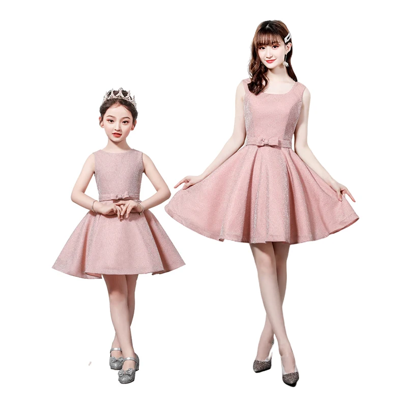 Skyyue Mother-Child Prom Dresses FB103 O-Neck Sleeveless Banquet Gowns Pink A-Line Elegant Vestido Lace Up Parent-child Wear
Skyyue Mother-Child Prom Dresses FB103 O-Neck Sleeveless Banquet Gowns Pink A-Line Elegant Vestido Lace Up Parent-child Wear
