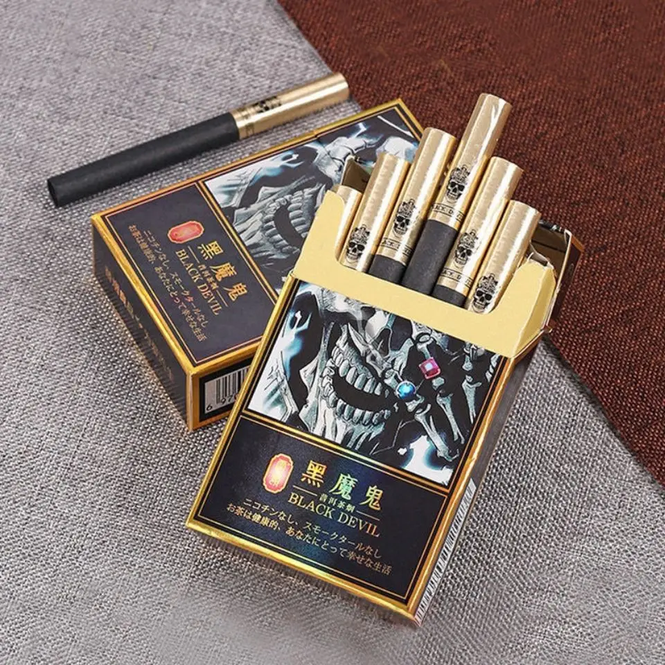 YunLing Black Devil Chocolate Cream Flavour Tea Cigarettes Thin Branch Nicotine-free Tea Smoke Healthy Cigarettes Substitute
YunLing Black Devil Chocolate Cream Flavour Tea Cigarettes Thin Branch Nicotine-free Tea Smoke Healthy Cigarettes Substitute