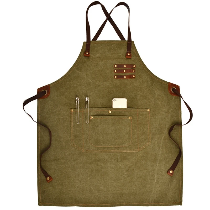 Denim Work Apron Multifunction Tool Aprons with 5 Pockets for Men Barber Chefs Waiter Back Cross Aprons 77HB
Denim Work Apron Multifunction Tool Aprons with 5 Pockets for Men Barber Chefs Waiter Back Cross Aprons 77HB