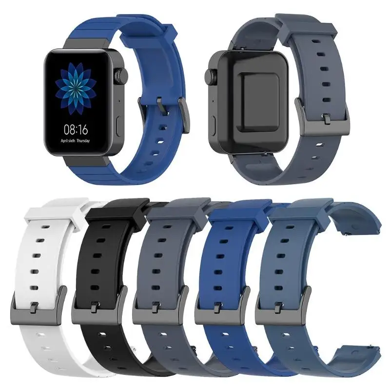 18mm Silicone Watch Band Strap Replacement for Xiaomi Smart Watch Silicone Wristband Bracelet for Xiaomi Smartwatch Accessories
18mm Silicone Watch Band Strap Replacement for Xiaomi Smart Watch Silicone Wristband Bracelet for Xiaomi Smartwatch Accessories