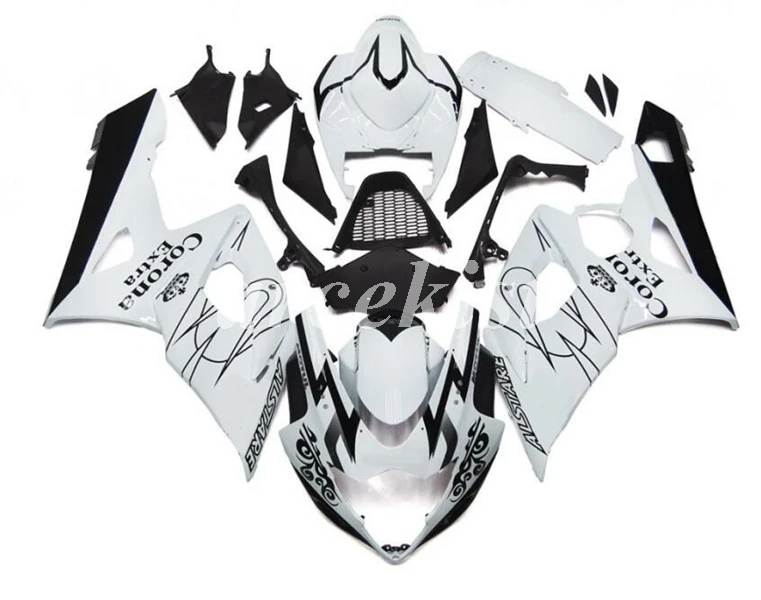 4 бесплатные подарки Новый ABS обтекатели комплект подходит для SUZUKI GSX-R1000 K5 2005 2006 05 06 gsxr1000 Боди Набор белый серый
4 бесплатные подарки Новый ABS обтекатели комплект подходит для SUZUKI GSX-R1000 K5 2005 2006 05 06 gsxr1000 Боди Набор белый серый