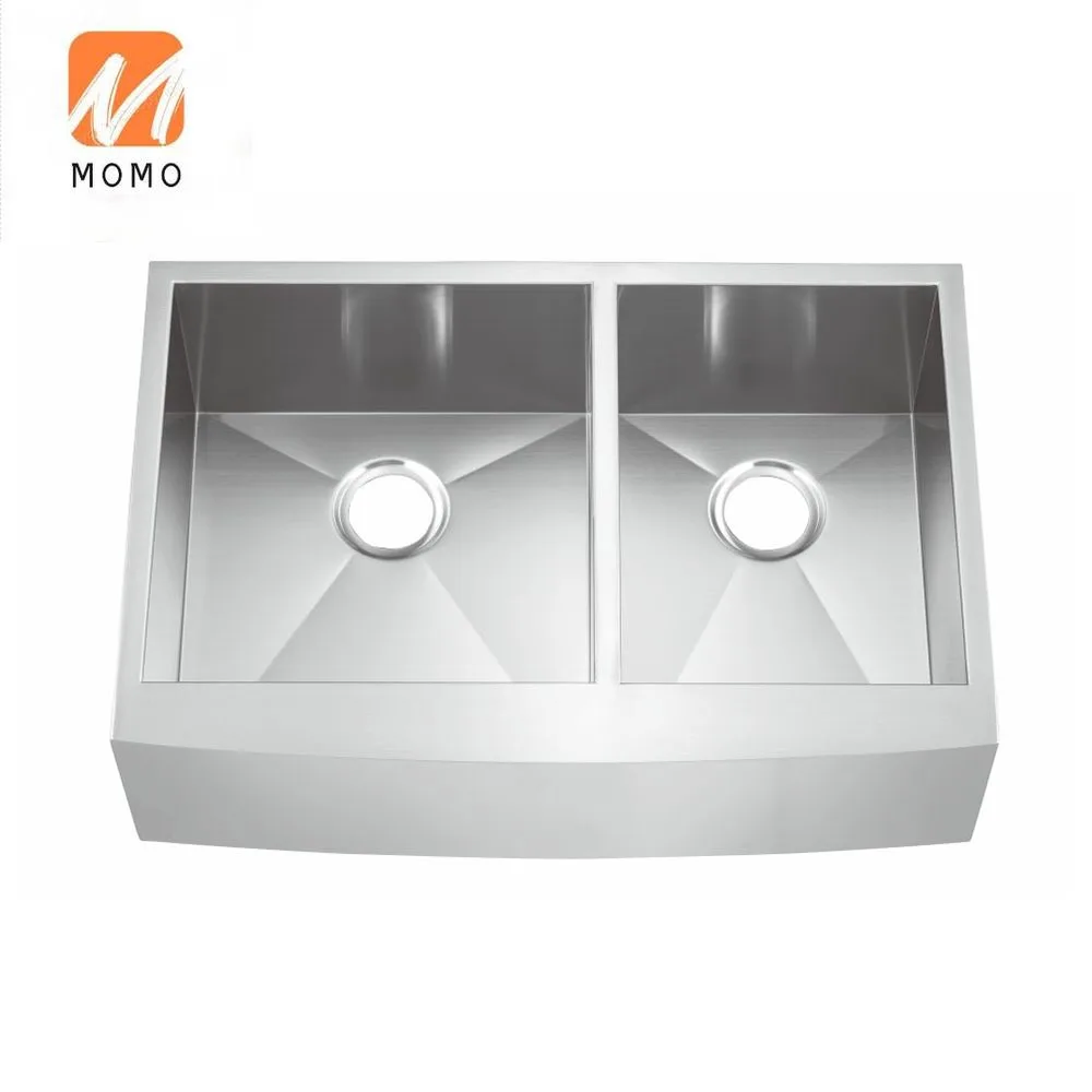 Durable quality stainless steel basin apron kitchen sink with accessories
Durable quality stainless steel basin apron kitchen sink with accessories