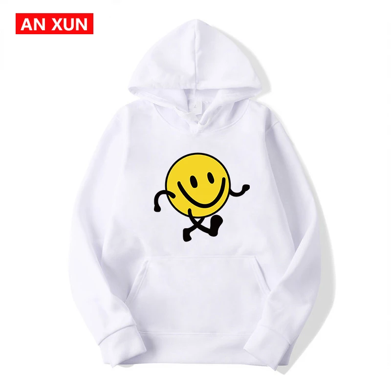 AX brand Happy face Hoodies men's/women's casual Pullover Youth Street Hooded Sweatshirt Spring and autumn clothes
AX brand Happy face Hoodies men's/women's casual Pullover Youth Street Hooded Sweatshirt Spring and autumn clothes