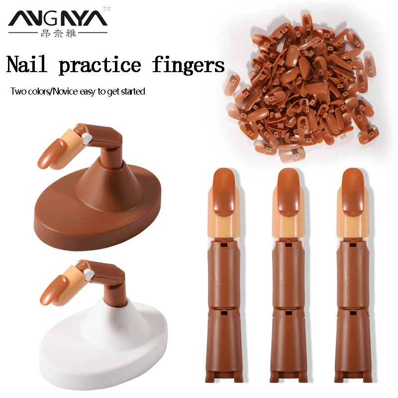 ANGNYA Manicure Practice Hand Flexible Practice Fingers Kit For Nails Joint Finger Manipulator Nail Set Beginner Training Model
ANGNYA Manicure Practice Hand Flexible Practice Fingers Kit For Nails Joint Finger Manipulator Nail Set Beginner Training Model
