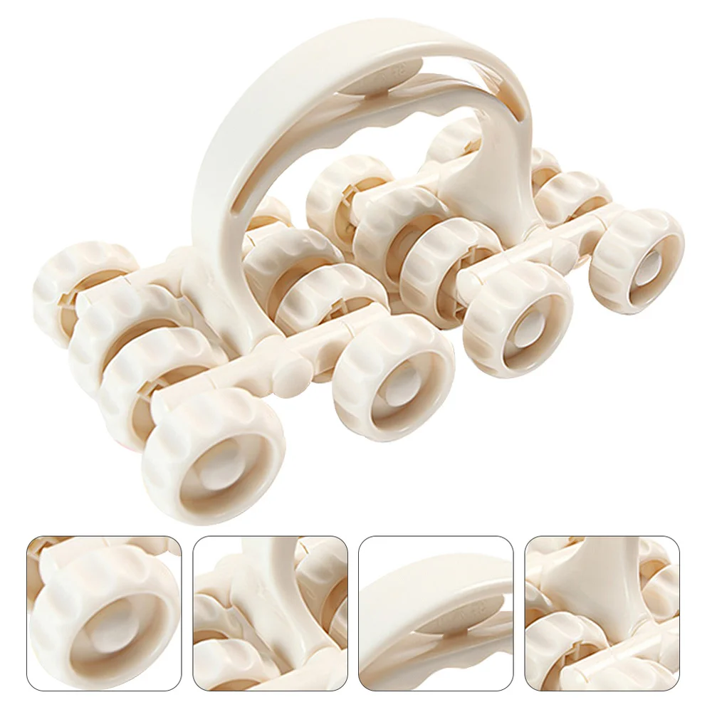 1PC Manual Roller Massager Multi-purpose Spine Neck Back Massager (Non-magnetic)
1PC Manual Roller Massager Multi-purpose Spine Neck Back Massager (Non-magnetic)