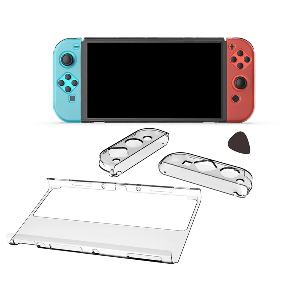 Shell For Switch OLED Host Crystal Shell For Switch OLED Left And Right Handle Transparent Protection Hard Box Anti-drop Shell
Shell For Switch OLED Host Crystal Shell For Switch OLED Left And Right Handle Transparent Protection Hard Box Anti-drop Shell