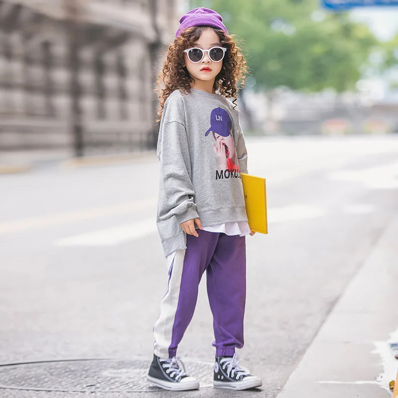New Girl Clothing Sets Long Sleeve Letter Cartoon O-neck Pullover Elastic Waist Trousers Girl Clothes Matching Family Outfits
New Girl Clothing Sets Long Sleeve Letter Cartoon O-neck Pullover Elastic Waist Trousers Girl Clothes Matching Family Outfits
