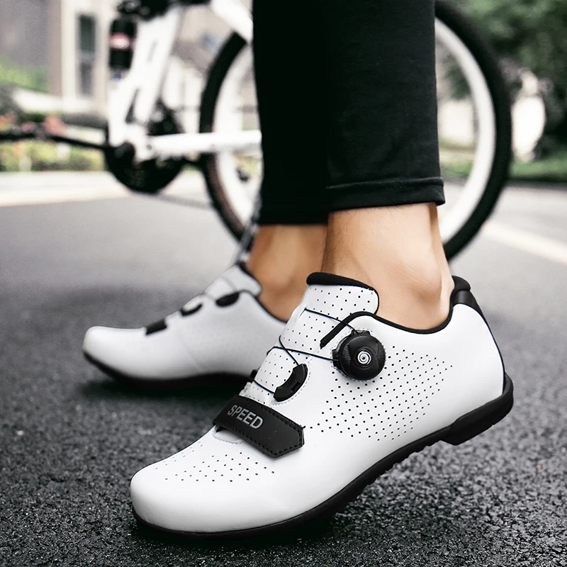 Road Bike Bicycle Shoes Professional Competition Grade Carbon Fiber Cycling Lock Shoe Ultralight Breathable Non-slip Zapatillas
Road Bike Bicycle Shoes Professional Competition Grade Carbon Fiber Cycling Lock Shoe Ultralight Breathable Non-slip Zapatillas
