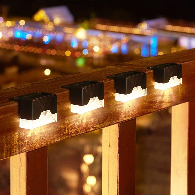 Solar Garden Lights Stairs Wall Lamp Balcony Step Deck Light Outdoor Rainproof Decoration Fence Railing Lights
Solar Garden Lights Stairs Wall Lamp Balcony Step Deck Light Outdoor Rainproof Decoration Fence Railing Lights