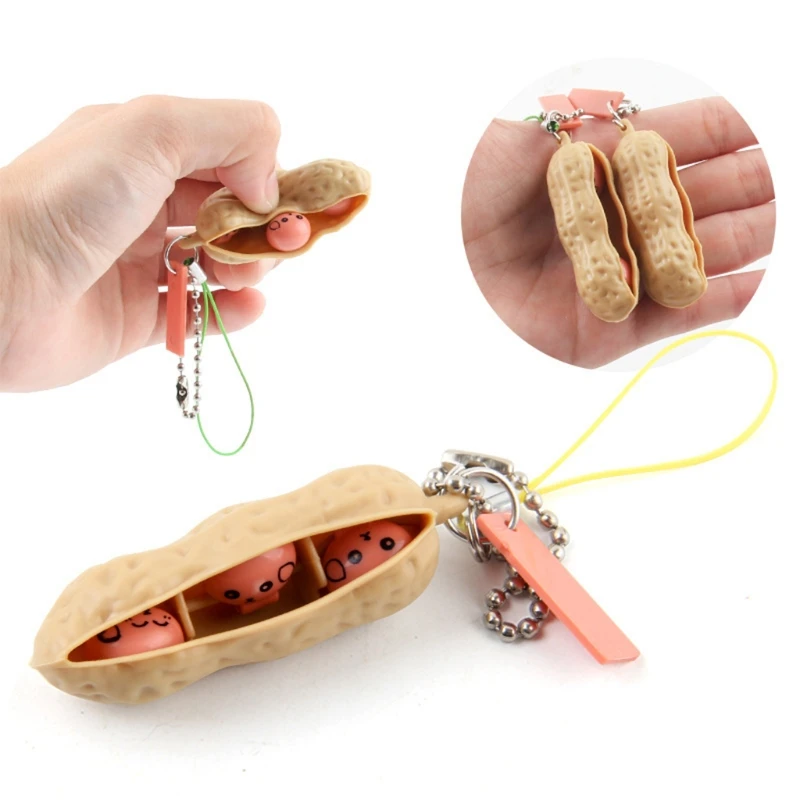 Funny Facial Expressions Squeeze Peanut Fidget Toy Release Stress and Anxiety, Peanut Stress Relieving Chain Toys
Funny Facial Expressions Squeeze Peanut Fidget Toy Release Stress and Anxiety, Peanut Stress Relieving Chain Toys