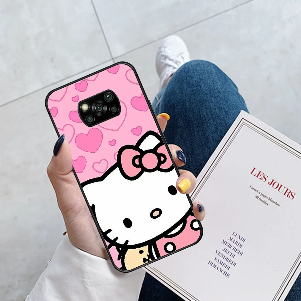 Cartoon Hellos Kittys Cat Phone Case Cover Hull For Xiaomi Mi A2 A3 8 9 SE 9T 10 10T Lite Pro Ultra Poco X3 black Waterproof
Cartoon Hellos Kittys Cat Phone Case Cover Hull For Xiaomi Mi A2 A3 8 9 SE 9T 10 10T Lite Pro Ultra Poco X3 black Waterproof