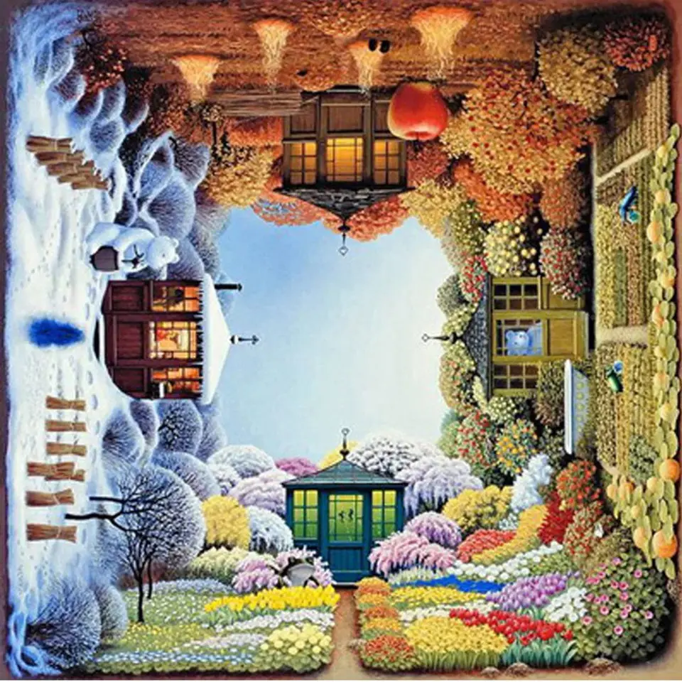 New 5D DIY hand sewn full square diamond painting custom "four-sided house" Mosaics cross stitch home decor wall paste art gift
New 5D DIY hand sewn full square diamond painting custom "four-sided house" Mosaics cross stitch home decor wall paste art gift