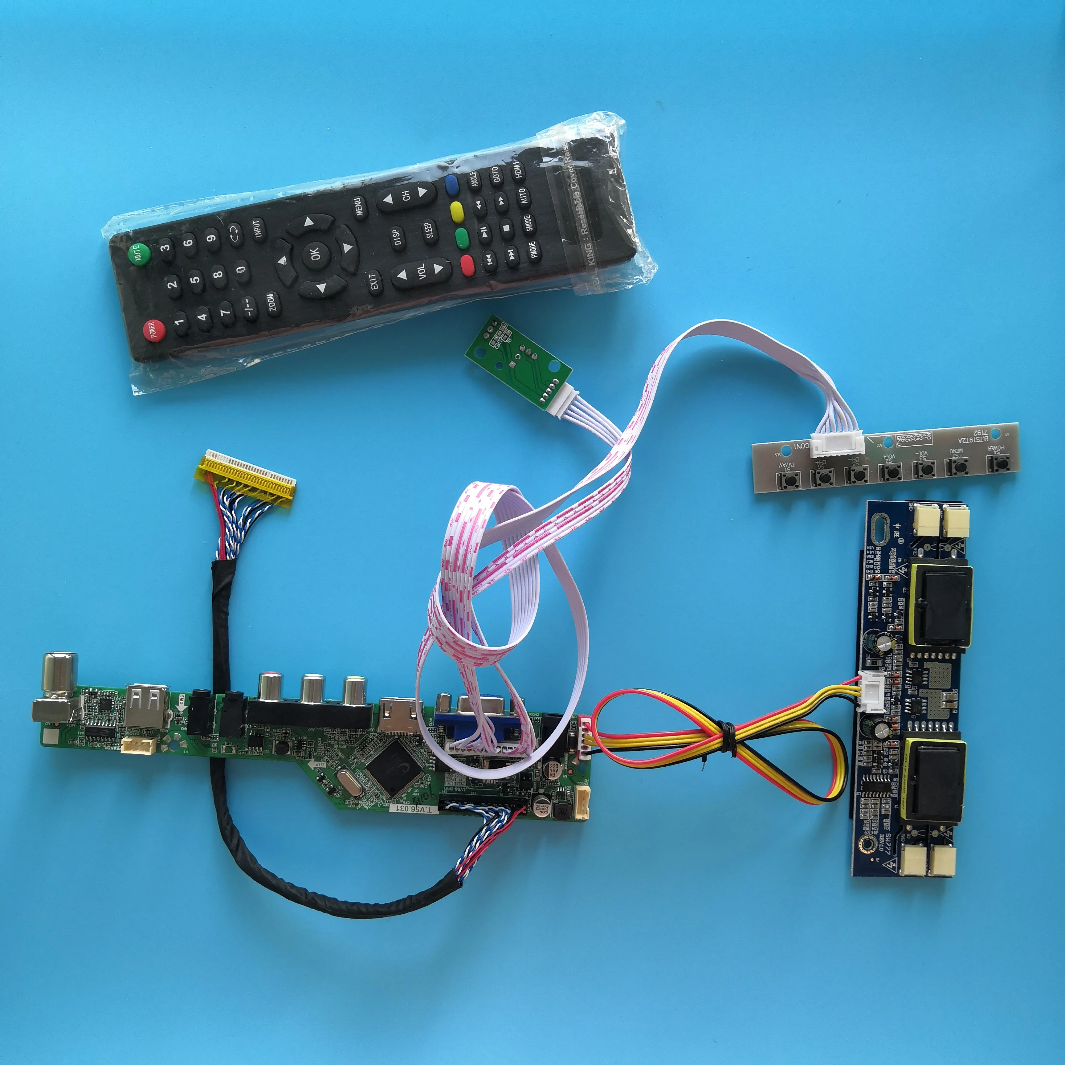 Для LTM190M2 L01 VGA комплект ЖК дисплей 30pin цифровой сигнал 1440X900 19 "VGA AV Разрешение ТВ 4