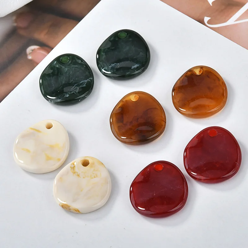 10PC DIY Resin Pendants Retro Round Pure Color Necklace Earring Bracelet Pendant Fashion Chain Necklace Pendant Accessories
10PC DIY Resin Pendants Retro Round Pure Color Necklace Earring Bracelet Pendant Fashion Chain Necklace Pendant Accessories