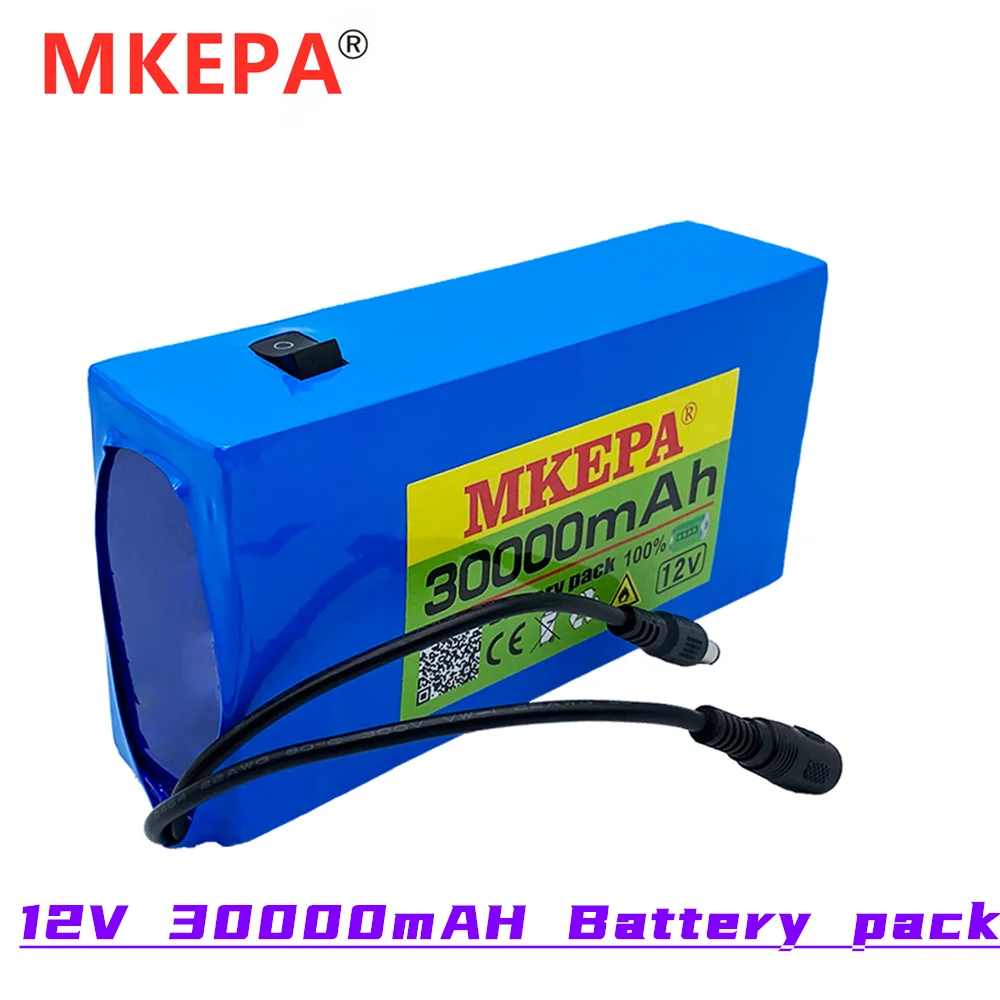 100% Latest Upgrade 12v 30000mAh Lithium-ion Battery Pack DC 12.6V 30Ah Battery with EU Plug Free Shipping 
100% Latest Upgrade 12v 30000mAh Lithium-ion Battery Pack DC 12.6V 30Ah Battery with EU Plug Free Shipping