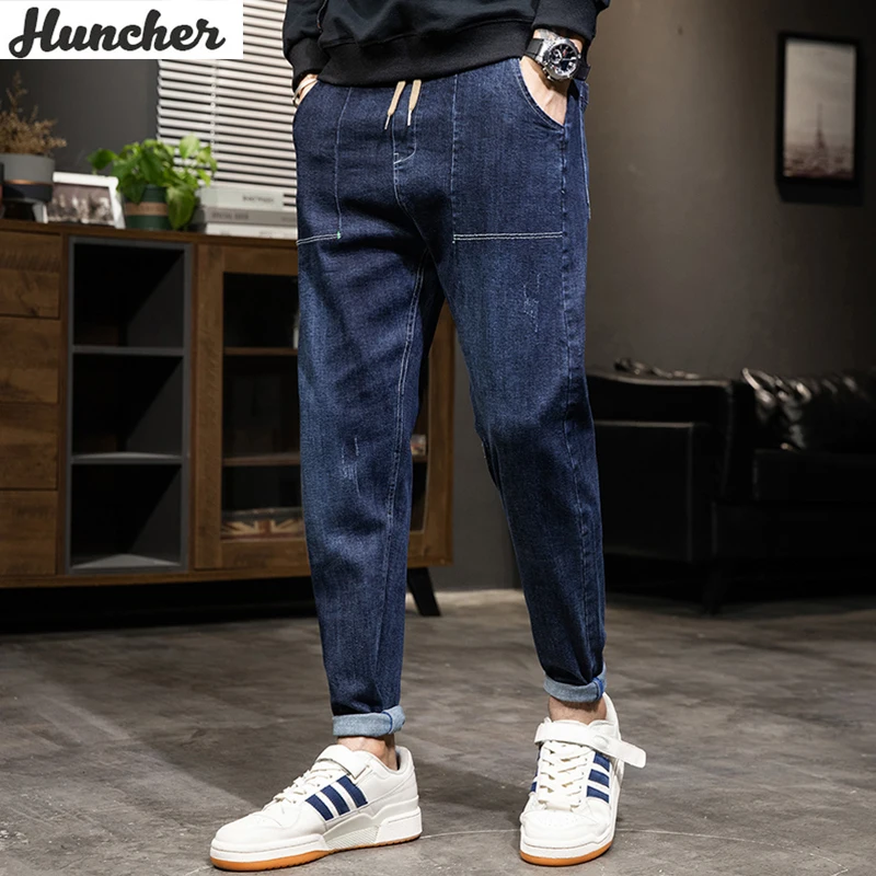 Huncher Jeans Mens 2021 Spring Jean Streetwear Trousers For Men Fashion Men Slim Jeans Vintage Bottom Male Costume Blue Jeans
Huncher Jeans Mens 2021 Spring Jean Streetwear Trousers For Men Fashion Men Slim Jeans Vintage Bottom Male Costume Blue Jeans