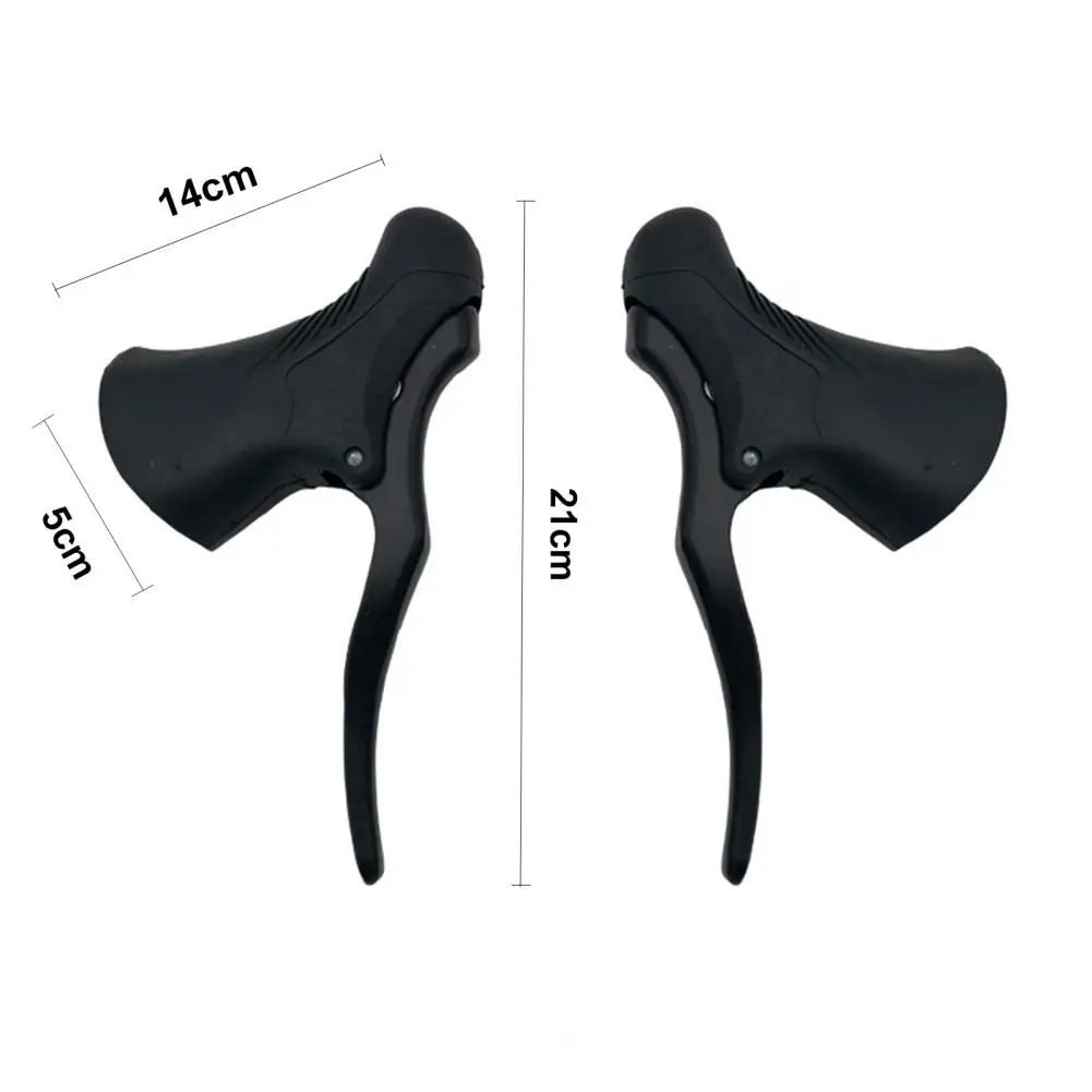 2Pcs Bicycle Derailleur Conjoined Fast Response Aluminum Alloy Sensitive Trigger Shifter Bike Brake for Riding 
2Pcs Bicycle Derailleur Conjoined Fast Response Aluminum Alloy Sensitive Trigger Shifter Bike Brake for Riding