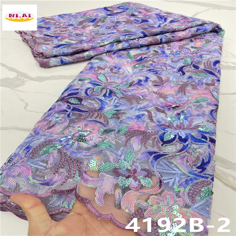 Hot Sale Nigerian Lace Fabrics High Quality African Lace Materials For Wedding African Fabric For Woman Autumn Dress A4192B-3
Hot Sale Nigerian Lace Fabrics High Quality African Lace Materials For Wedding African Fabric For Woman Autumn Dress A4192B-3