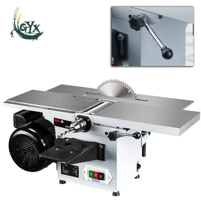 

Multifunctional horizontal woodworking planer/woodworking professional combination electric punching machine/cutting wood