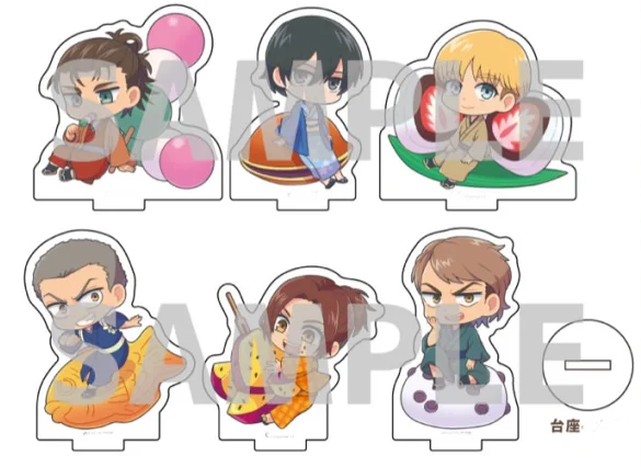 Аниме Атака Титанов кофейная серия Q версия акриловая модель на подставке тарелка настольная игрушка Mikasa Ackerman Armin Arlert Eren Jager
Аниме Атака Титанов кофейная серия Q версия акриловая модель на подставке тарелка настольная игрушка Mikasa Ackerman Armin Arlert Eren Jager