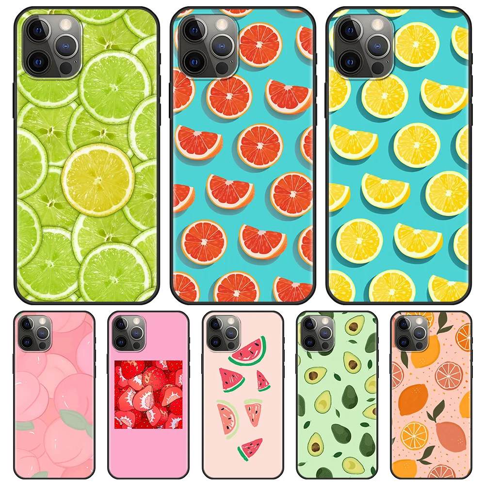 Summer Fruit Phone Case for Apple iPhone 11 7 XR 12 Pro Max X 6 6S 8 Plus 11Pro 12 Mini XS 5 5S SE Soft Back Cover
Summer Fruit Phone Case for Apple iPhone 11 7 XR 12 Pro Max X 6 6S 8 Plus 11Pro 12 Mini XS 5 5S SE Soft Back Cover