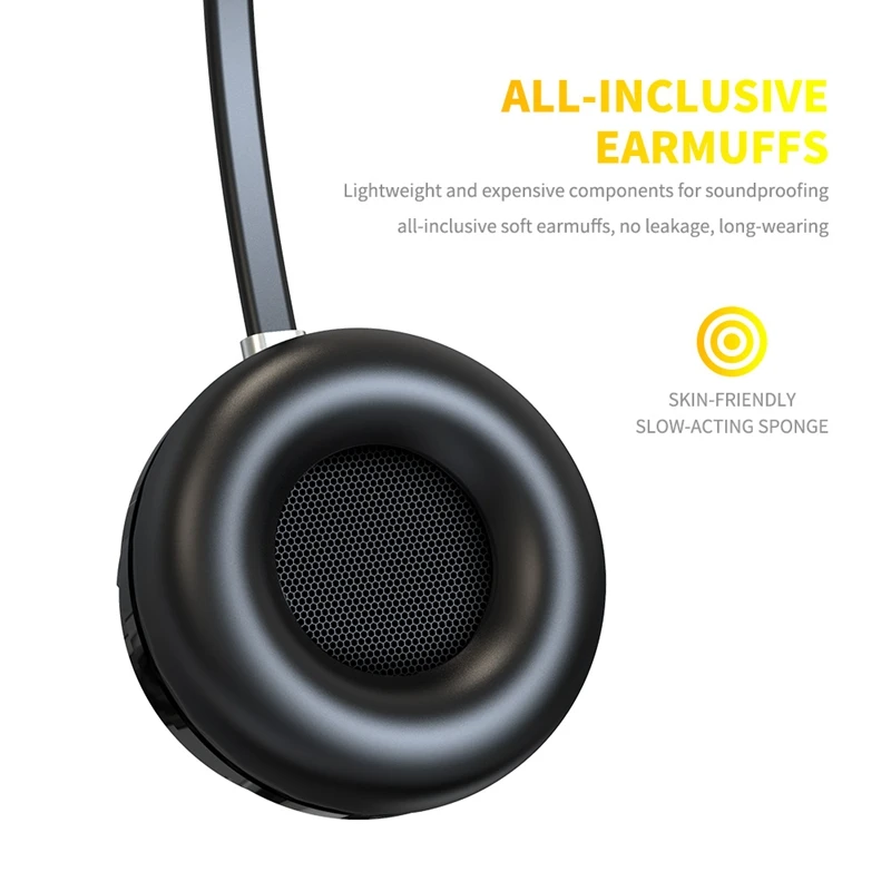 Bluetooth Headphone Stereo Headphones Noise Cancelling Headsets Music Game Headsets Bluetooth Wireless Headphone Black
Bluetooth Headphone Stereo Headphones Noise Cancelling Headsets Music Game Headsets Bluetooth Wireless Headphone Black