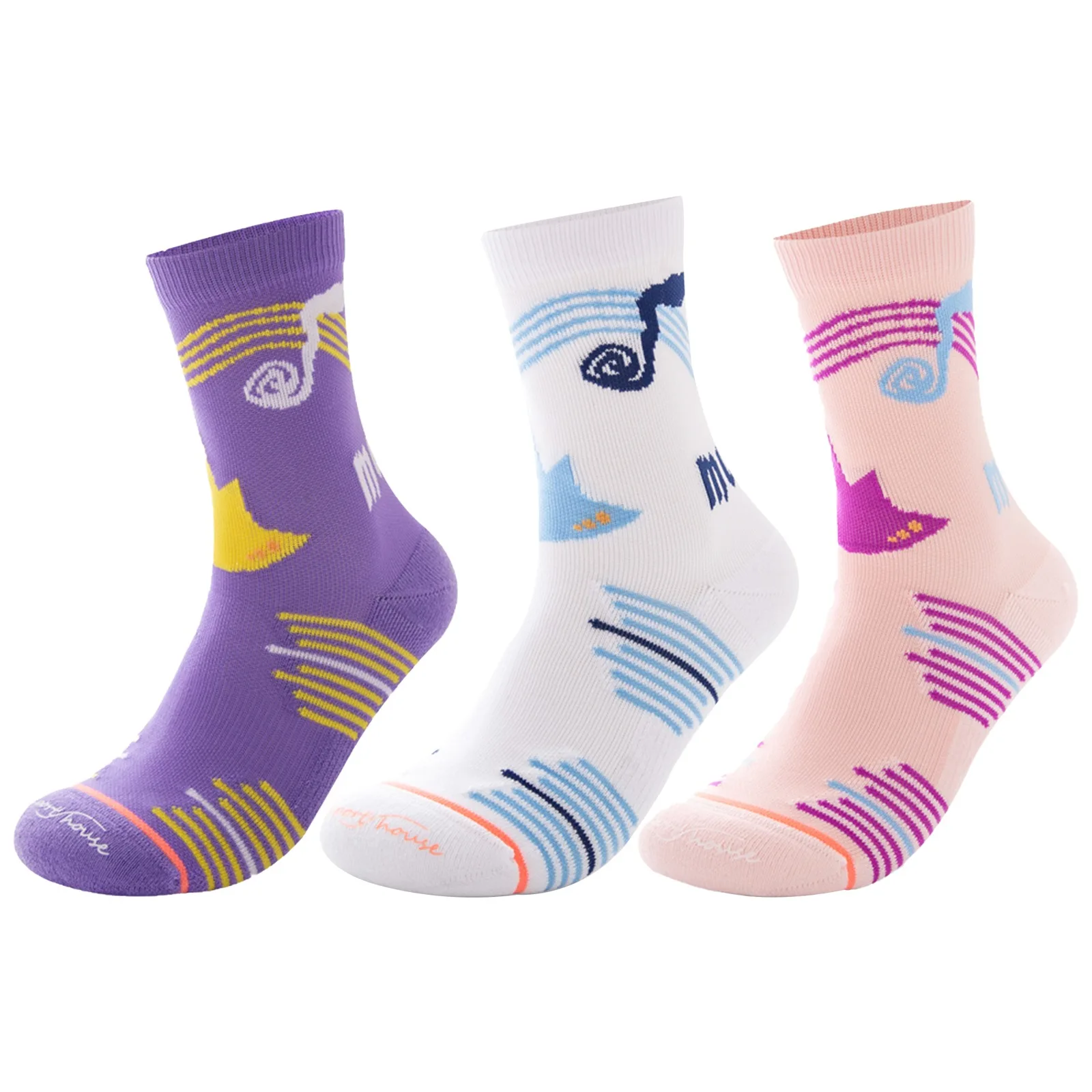 3Pairs Cotton Sports Socks Women Casual Stripe Socks Skin-Friendly Comfortable Running Multifunction Non-slip Breathable Socks
3Pairs Cotton Sports Socks Women Casual Stripe Socks Skin-Friendly Comfortable Running Multifunction Non-slip Breathable Socks