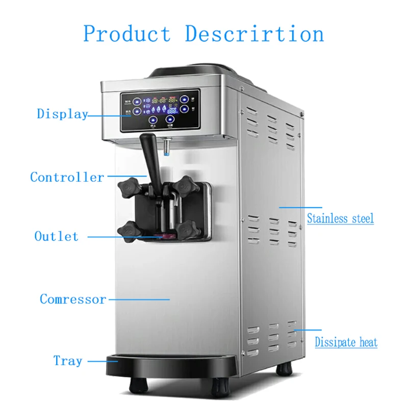 Single Head Ice Cream Making Machine Energy Saving Small Ice Cream Automatic Molding Machine
Single Head Ice Cream Making Machine Energy Saving Small Ice Cream Automatic Molding Machine