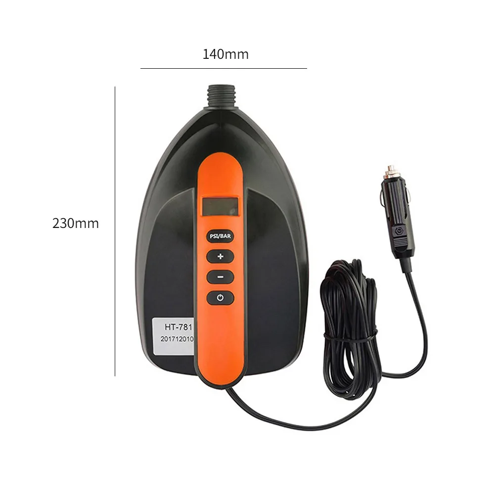 12V Car Electric Air Pump 16psi Outdoor Kayak Paddle Board Airbed Boat Swimming Pool High Pressure LCD Digital Display Inflator
12V Car Electric Air Pump 16psi Outdoor Kayak Paddle Board Airbed Boat Swimming Pool High Pressure LCD Digital Display Inflator