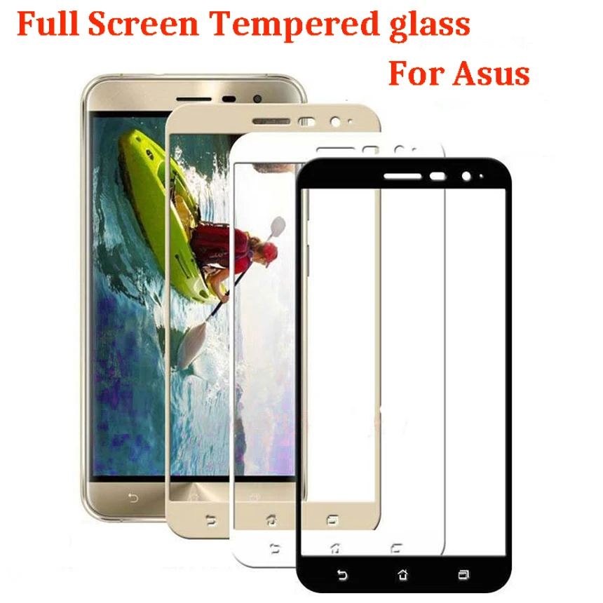 Полностью закаленное стекло Для Zenfone 4 Max ZC520KL ZC554KL 5 Защитная пленка для экрана 4Selfie