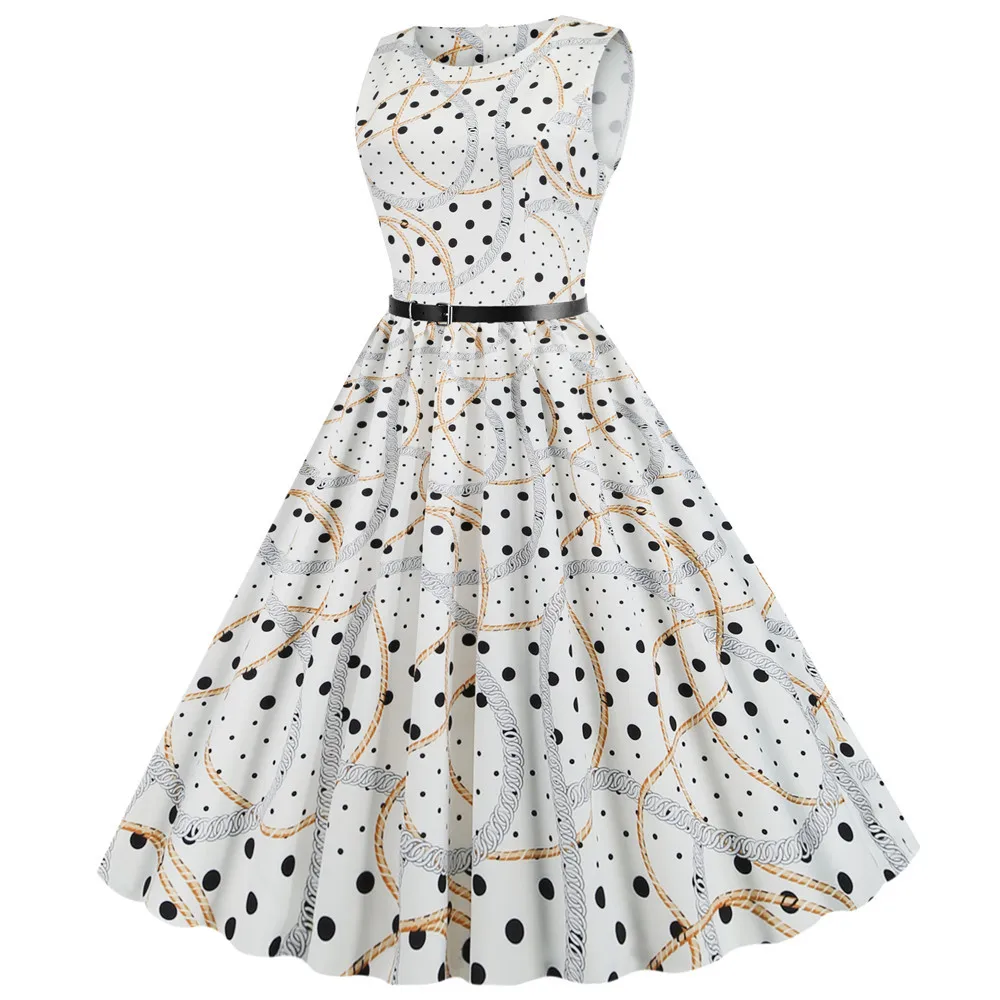 BacklakeGirls 2020 Sleeveless Round Neck Casual Printed Cocktail Dress Pleated Large Hem Belt Desgin Knee Length Party Dress
BacklakeGirls 2020 Sleeveless Round Neck Casual Printed Cocktail Dress Pleated Large Hem Belt Desgin Knee Length Party Dress