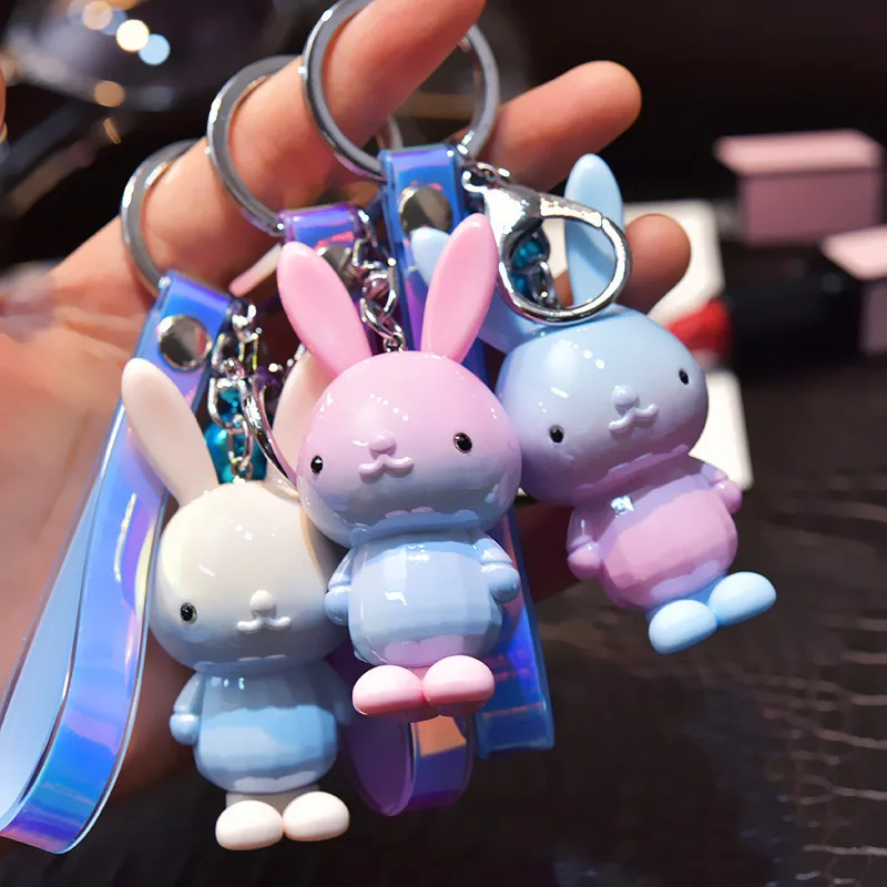 Cartoon Acrylic Bunny Keychain Cute Colorful Crystal Rabbit Doll Keyring for Women Couple Car KeyChain Bag Pendant Jewelry Gift
Cartoon Acrylic Bunny Keychain Cute Colorful Crystal Rabbit Doll Keyring for Women Couple Car KeyChain Bag Pendant Jewelry Gift