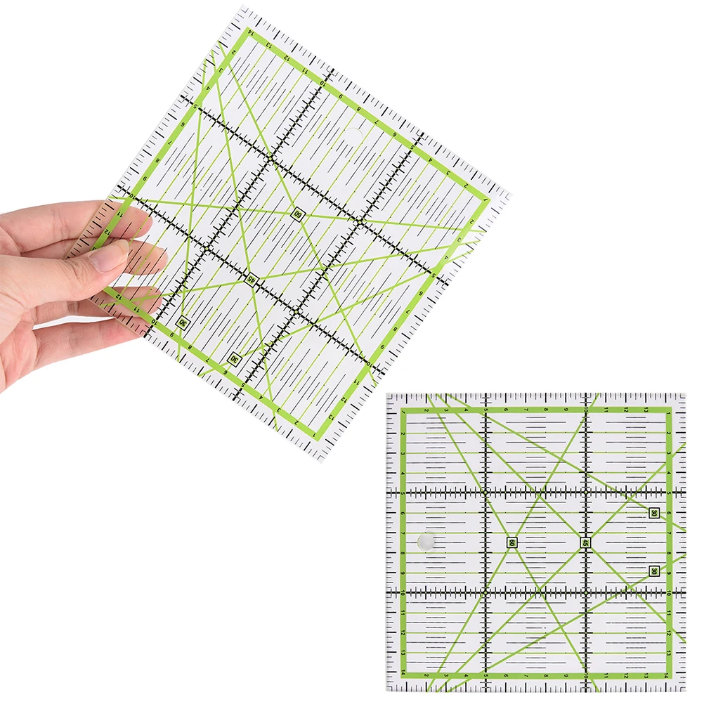 Patchwork Ruler 1pcs High Grade Acrylic Material Transparent Scale School Supplies Arts Craft Sewing
Patchwork Ruler 1pcs High Grade Acrylic Material Transparent Scale School Supplies Arts Craft Sewing
