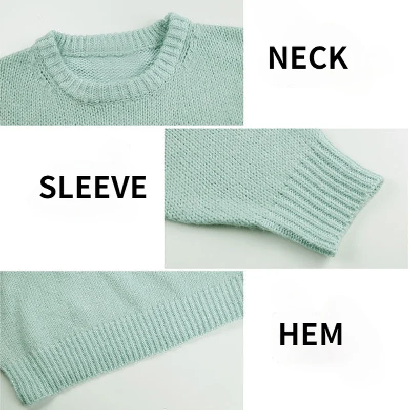 Pullovers Women Autumn Lovely Elegant Solid All-match O-neck Knitwear Daily Preppy Girls Minimalist Cozy Fashion Sweaters Casual
Pullovers Women Autumn Lovely Elegant Solid All-match O-neck Knitwear Daily Preppy Girls Minimalist Cozy Fashion Sweaters Casual