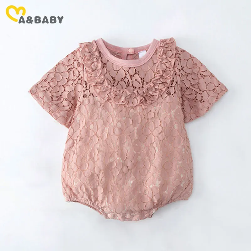 Женский кружевной комбинезон Ma & Baby, комбинезон с оборками и цветочным принтом для новорожденных девочек 0-18 месяцев, летняя одежда
Женский кружевной комбинезон Ma & Baby, комбинезон с оборками и цветочным принтом для новорожденных девочек 0-18 месяцев, летняя одежда