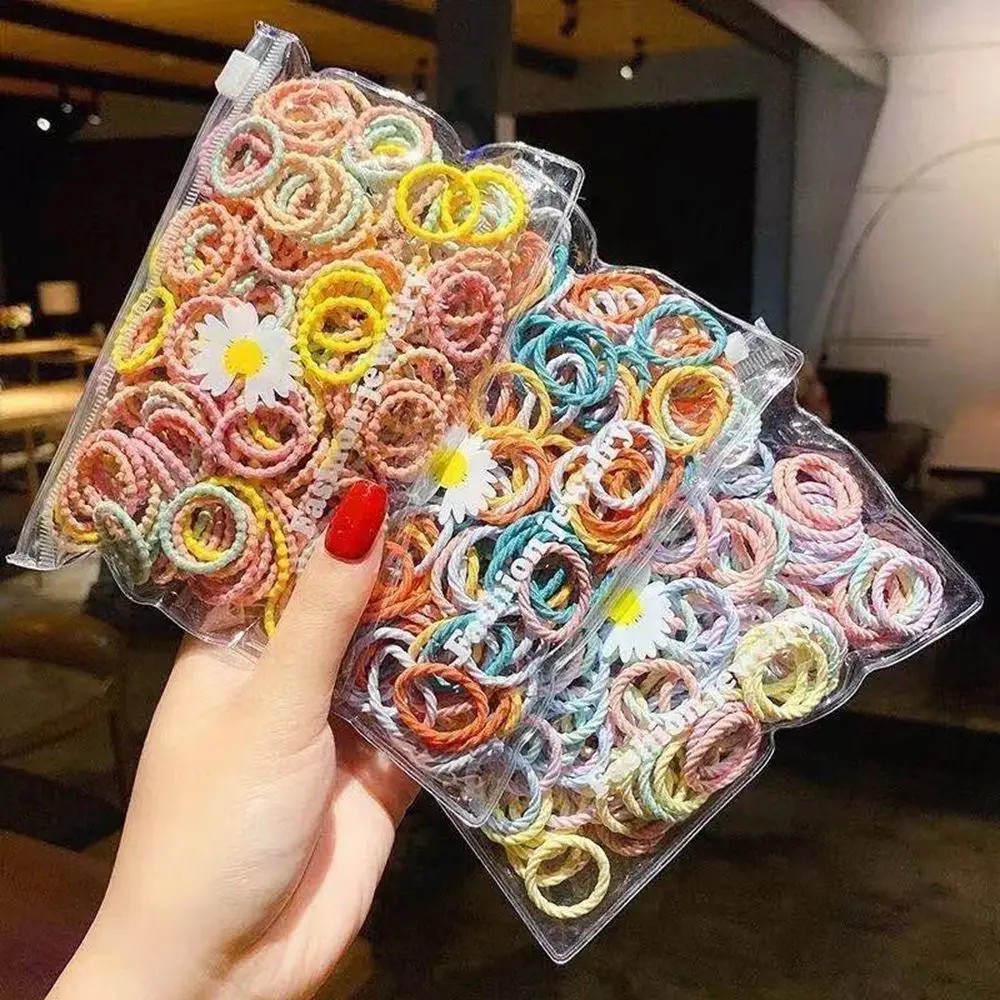 100PCS/Bag Baby Kids Hair Bands Rubber Colorful Hair Accesorries Children Hair Ties Hair Rope Ponytail Holder
100PCS/Bag Baby Kids Hair Bands Rubber Colorful Hair Accesorries Children Hair Ties Hair Rope Ponytail Holder