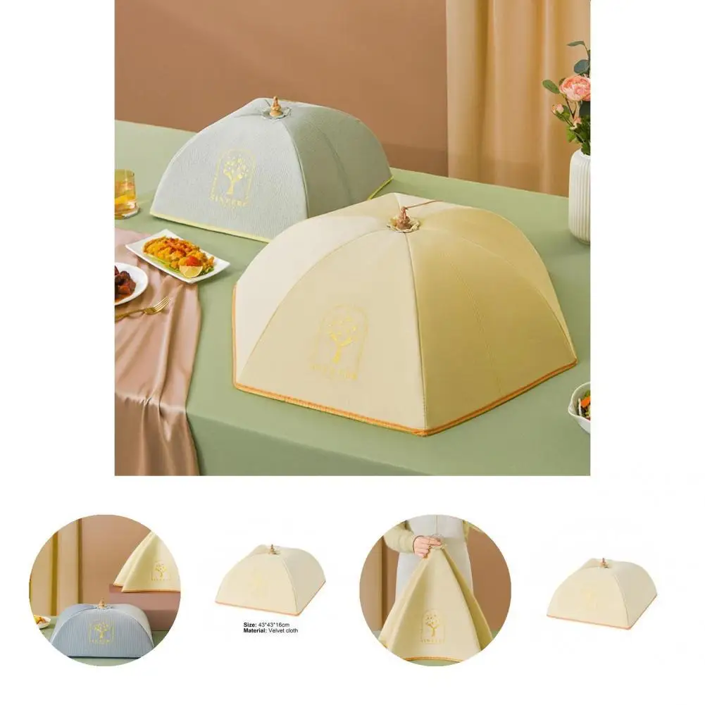Practical Excellent Winter Food Leftover Insulation Cover Velvet Cloth Leftover Dish Cover Foldable for Household
Practical Excellent Winter Food Leftover Insulation Cover Velvet Cloth Leftover Dish Cover Foldable for Household