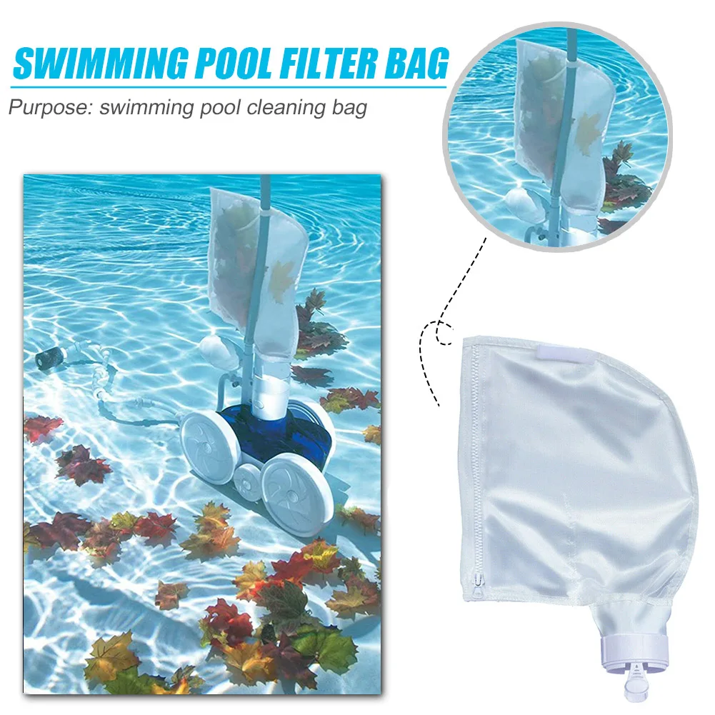 Swimming Pool Cleaner Zipper Filter Bag Replacement for Polaris 280 480 Pool Filter Parts Universal Fountain Filtration Pouch
Swimming Pool Cleaner Zipper Filter Bag Replacement for Polaris 280 480 Pool Filter Parts Universal Fountain Filtration Pouch