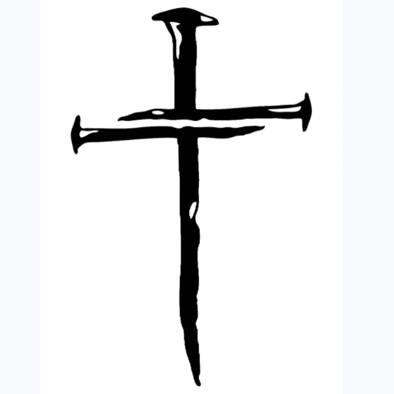 W-0834 Creativity Cross Nails Modeling Personality Car Stickers PVC Hot Selling Auto Window Bumper Sunscreen Waterproof Decals
W-0834 Creativity Cross Nails Modeling Personality Car Stickers PVC Hot Selling Auto Window Bumper Sunscreen Waterproof Decals