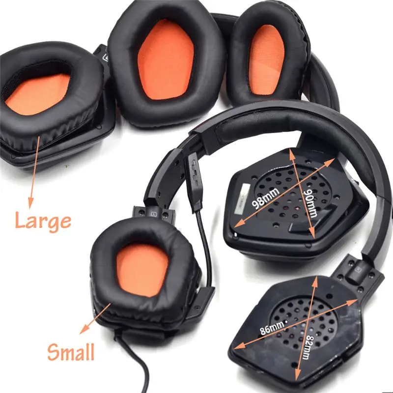 1 Pair Replacement Ear pads Cushion for tritton Warhead 7.1 dolby / katana / detonator
1 Pair Replacement Ear pads Cushion for tritton Warhead 7.1 dolby / katana / detonator