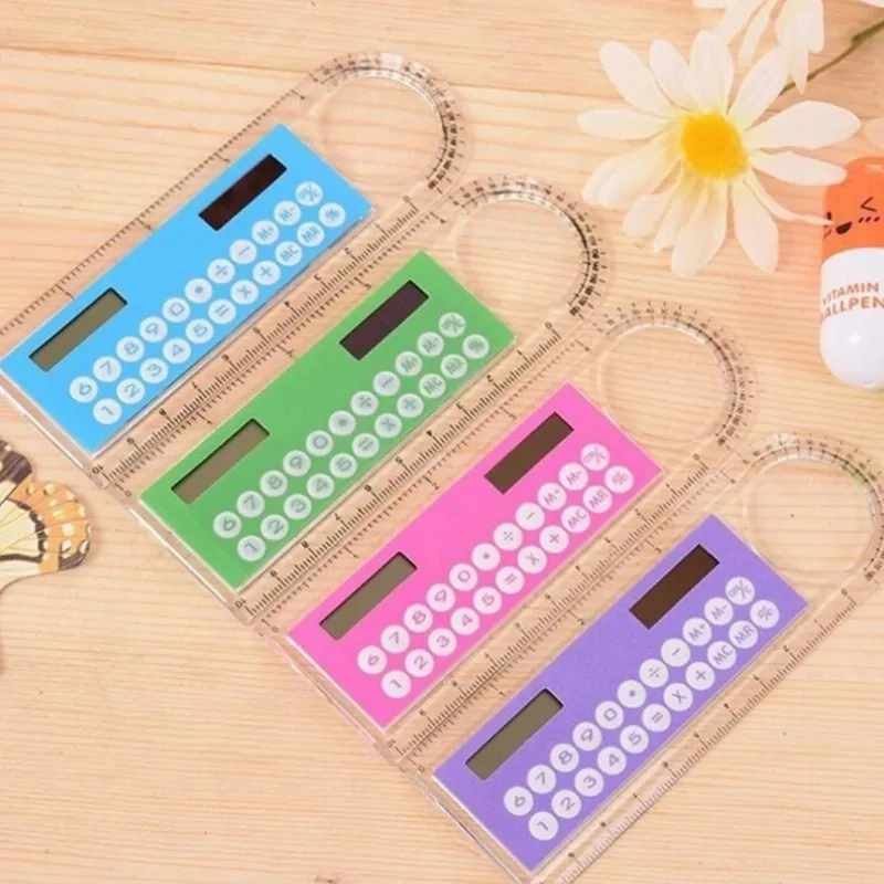 Solar Mini 3 in 1 Rulers Calculator Magnifier Multifunction 10cm Ultra-thin Ruler Office Stationery Supplies
Solar Mini 3 in 1 Rulers Calculator Magnifier Multifunction 10cm Ultra-thin Ruler Office Stationery Supplies