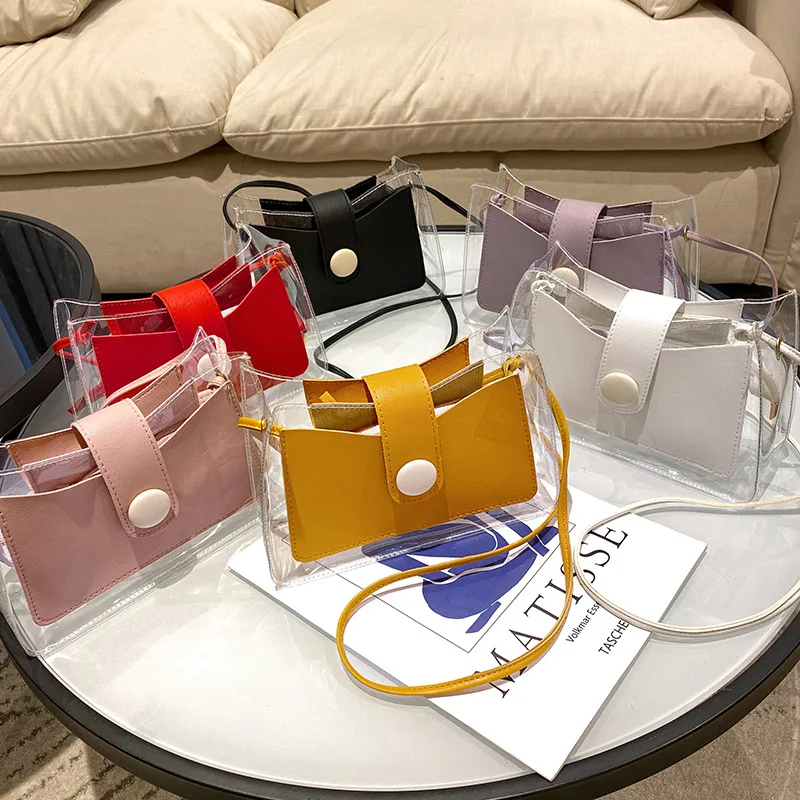 Women Bag Phone Bag Transparent Jelly Color Buckles Small Square Leisure Cellphone Package Female Crossbody Bag Coin Purses New
Women Bag Phone Bag Transparent Jelly Color Buckles Small Square Leisure Cellphone Package Female Crossbody Bag Coin Purses New