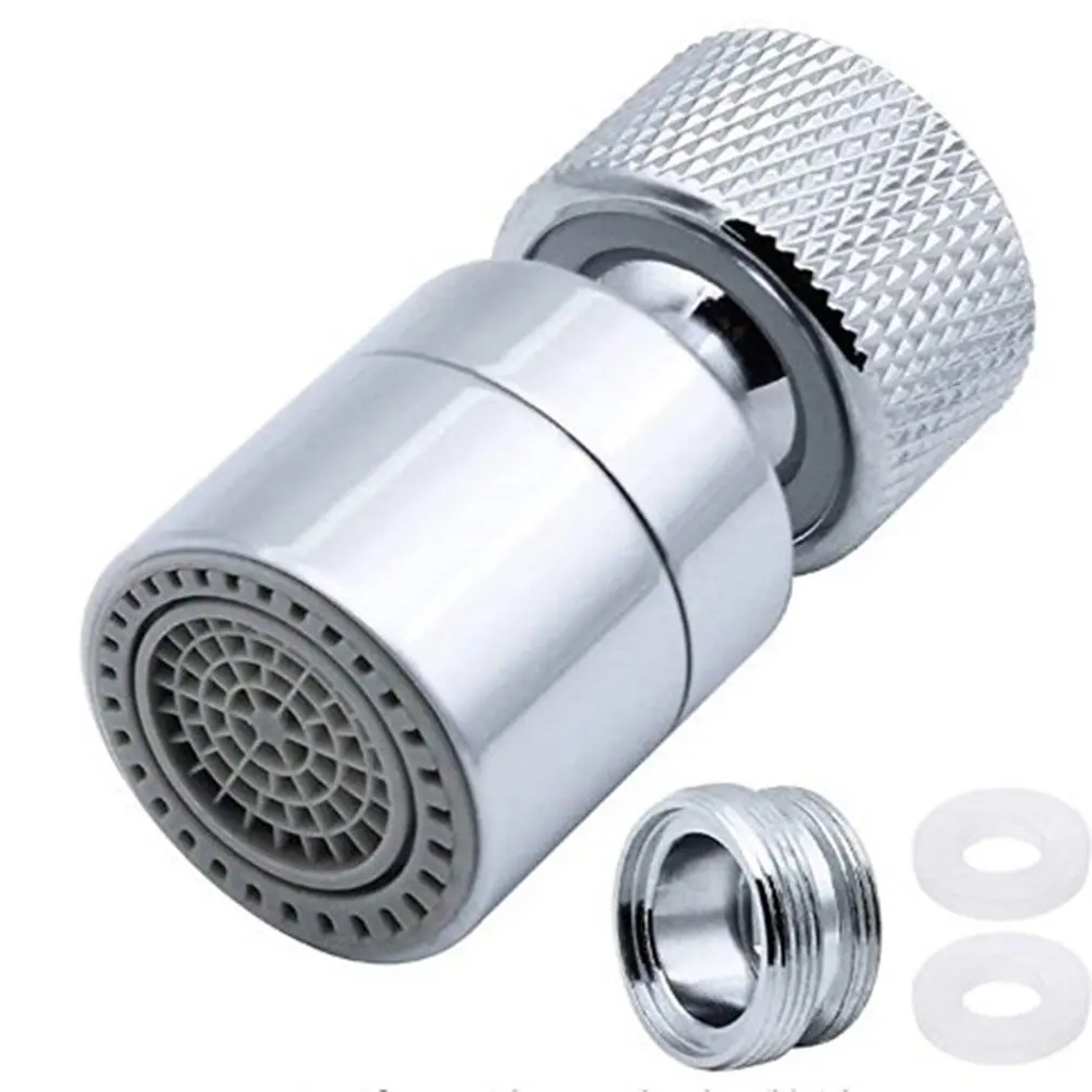 360 gegree Swivel Tap Water Saving Faucet Brass Adjustable 2 Modes Kitchen Bathroom Faucet Bubbler Filter with Nozzle Adapter
360 gegree Swivel Tap Water Saving Faucet Brass Adjustable 2 Modes Kitchen Bathroom Faucet Bubbler Filter with Nozzle Adapter