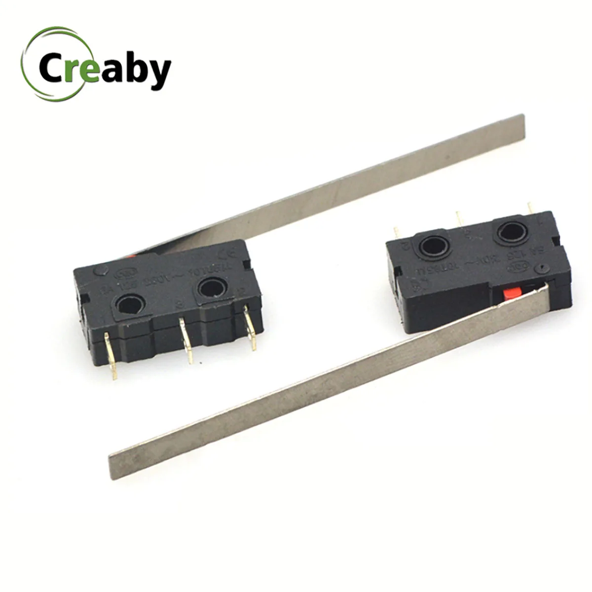 5PCS Micro Switch NO NC 2 Position 3 Pins Momentary Limit Switch 5A 250VAC Extra Long Lever Arm Snap Action Stroke Switch KW12-D
5PCS Micro Switch NO NC 2 Position 3 Pins Momentary Limit Switch 5A 250VAC Extra Long Lever Arm Snap Action Stroke Switch KW12-D